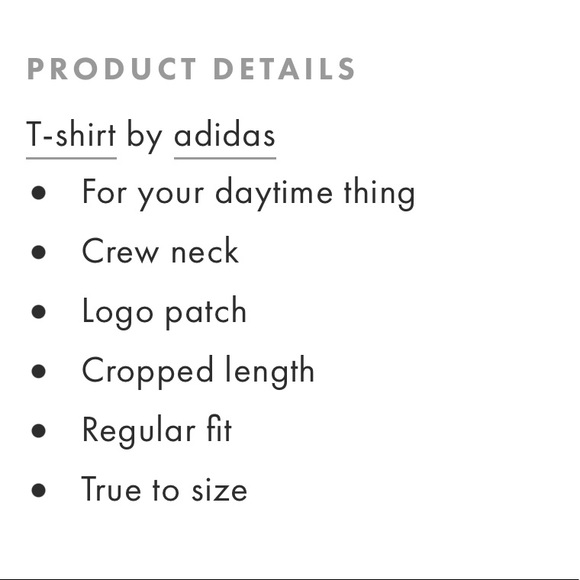 Adidas sea foam green crop tee NWT - Picture 5 of 6